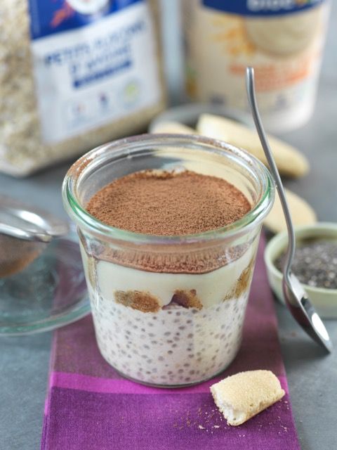 Verrine végétale façon tiramisu Verrine végétale façon tiramisu